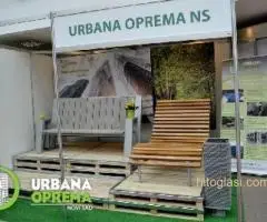 Klupa od dekinga Urbana oprema doo Novi Sad - Slika 4
