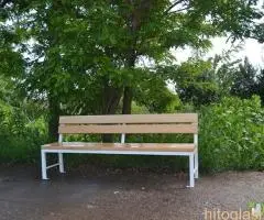 Klupe od drveta i metala za odmor urbana oprema doo - 7