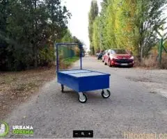 Kolica za prikupljanje tereta i transport buradi urbana oprema doo - 2
