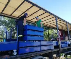 Kolica za prikupljanje tereta i transport buradi urbana oprema doo - 3