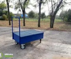 Kolica za prikupljanje tereta i transport buradi urbana oprema doo - 6