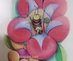 Rucno radjene ilustracije razlicitim tehnikama (akril, drvene bojice, pastel...) uz mogucnost digita - 8