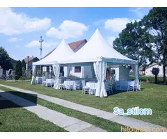 Iznajmljivanje belih šatora,pagoda - 2