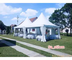 Iznajmljivanje belih šatora,pagoda - 4