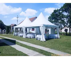 Iznajmljivanje belih šatora,pagoda - 5