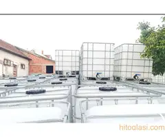 Prodajem plastične IBC cisterne - kontejnere 1000l - 3