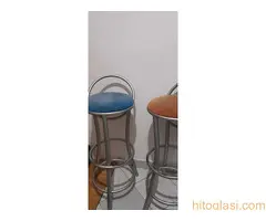 Barske stolice  metal , 2 kom - 4