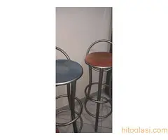 Barske stolice  metal , 2 kom - 5