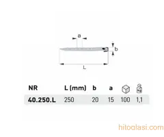 Kaiš za krovnu ceradu 45din/kom Dužina: 25 cm - 2
