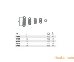 Podloška metalna (Galvanizovan) 10 din/kom - 2
