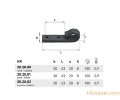 Plastična kuka (Siva) 15 din/kom - 2