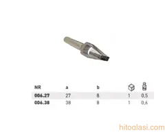 Zumba pravougaona 27 x 8 mm 7.573 din/kom - 2