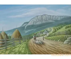 Romanija - ulje na platnu