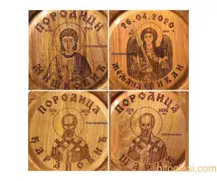 Izrada hrastovih drvenih ČUTURA sa gravurom - 6