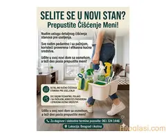 Ciscenje stanova - Selite se u novi stan? Prepustite čišćenje meni!